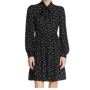 Kate Spade Black and White scattered dot dress